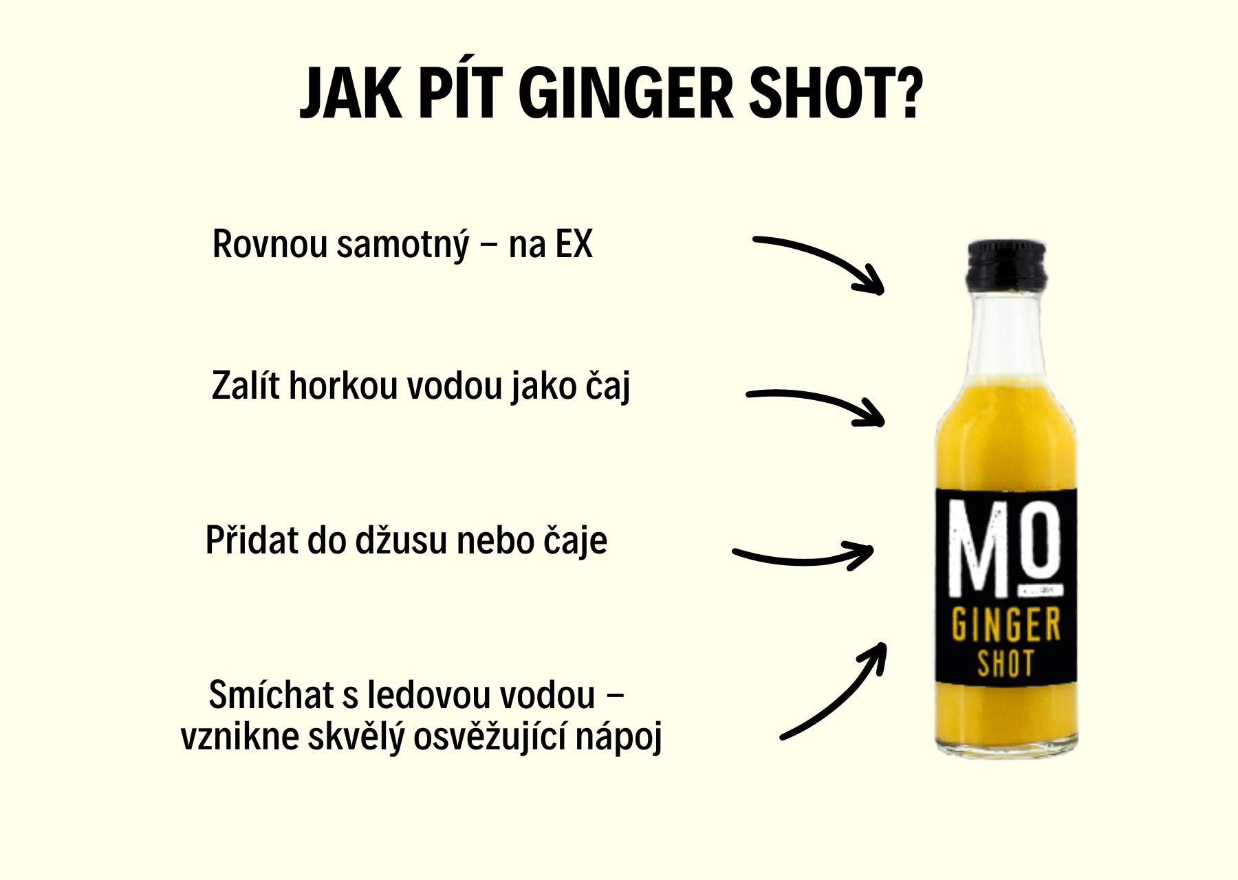 MO ginger shot - jak ho pít? | www.mojerky.cz